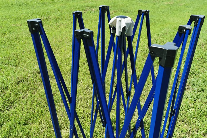 hopfällbart lusthus 2x2m