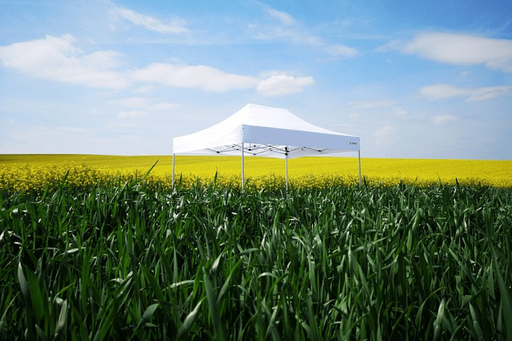 hopfällbart tält 3x4,5m