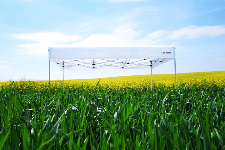 hopfällbart lusthus 3x4,5m