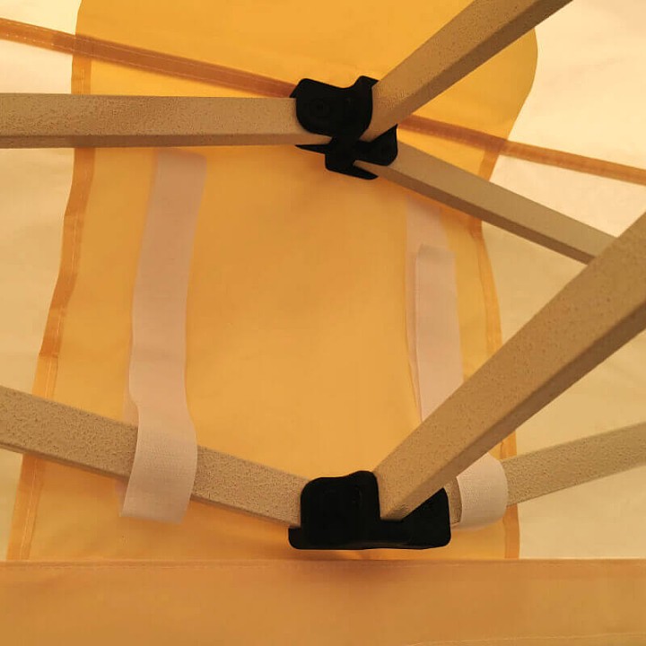 3x4,5m hopfällbara lusthus