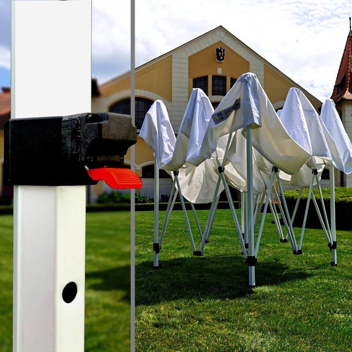 hopfällbart trädgårdslusthus