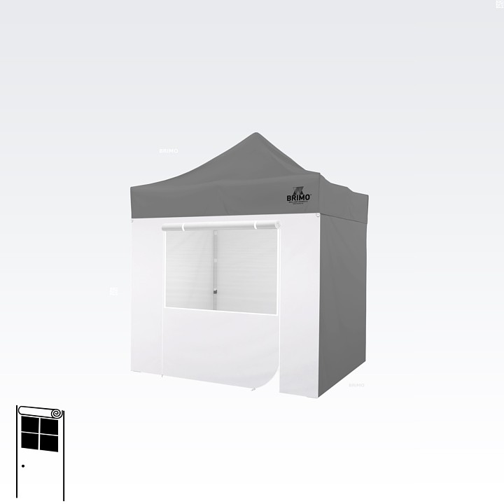 2m vägg för ett tält