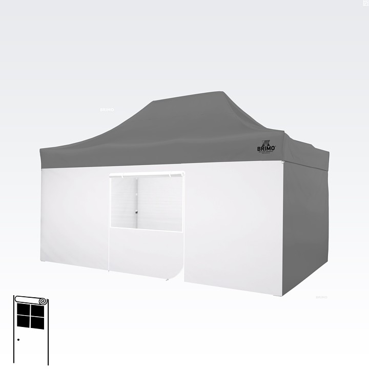 4,5 m vägg för partytält
