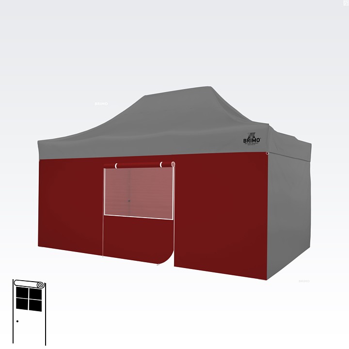 4,5 m vägg för tältet