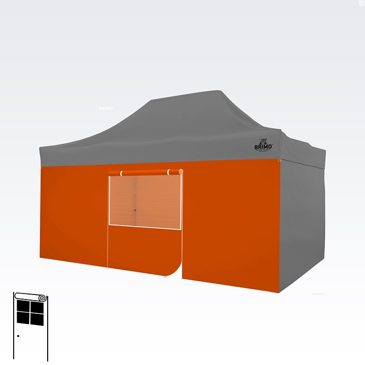 4,5 m vägg för tältet