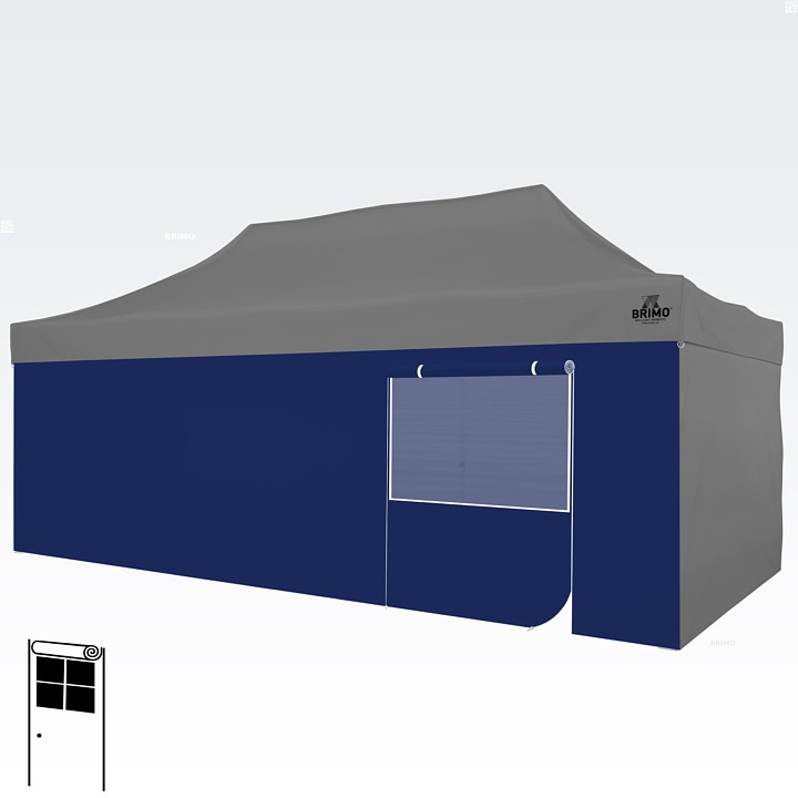 6m vägg till paviljongen