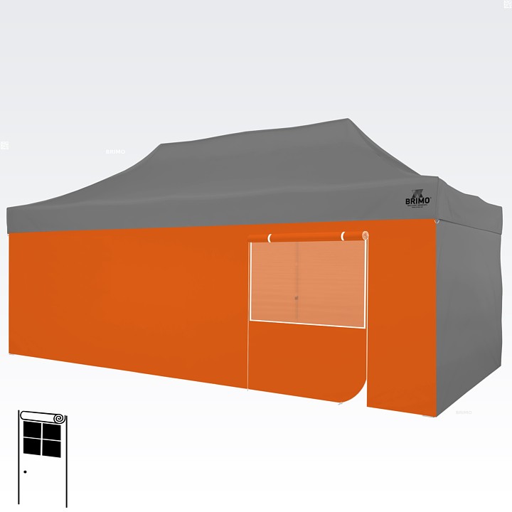 6m vägg med fönster