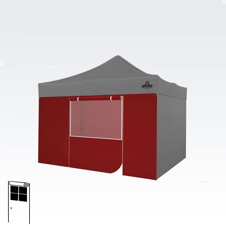 4m vägg för partytält