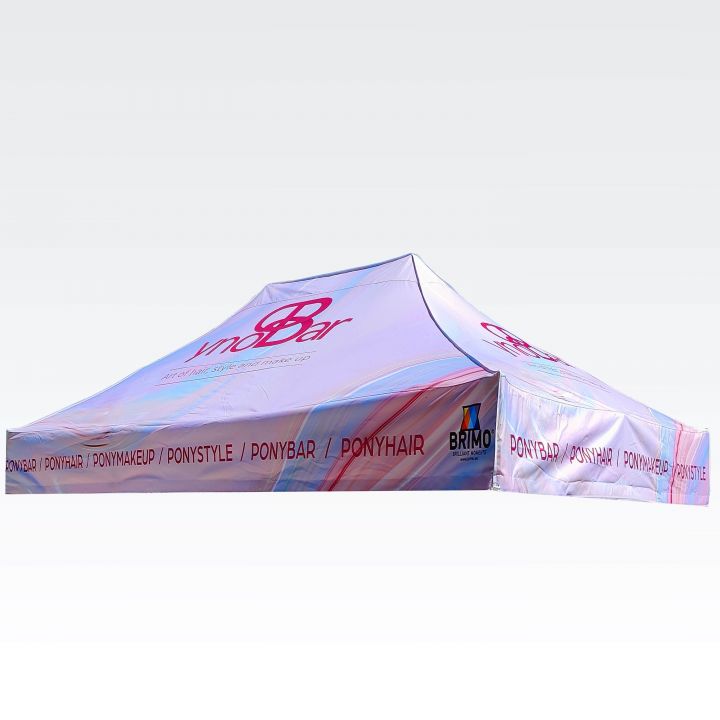 Fällbart mobilt tält