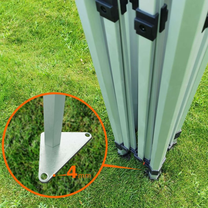 Mobilt tält med UV-skydd