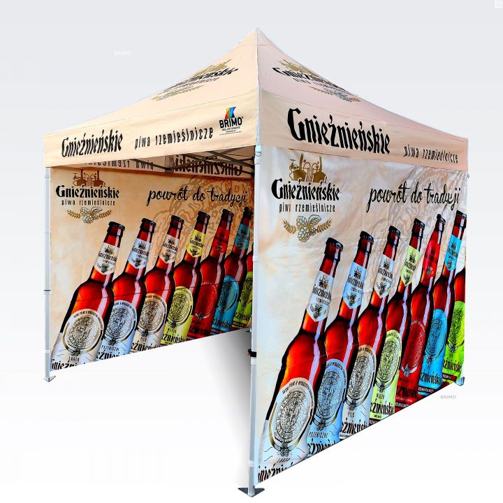 Utomhus partytält för marknader med bärbara väggar