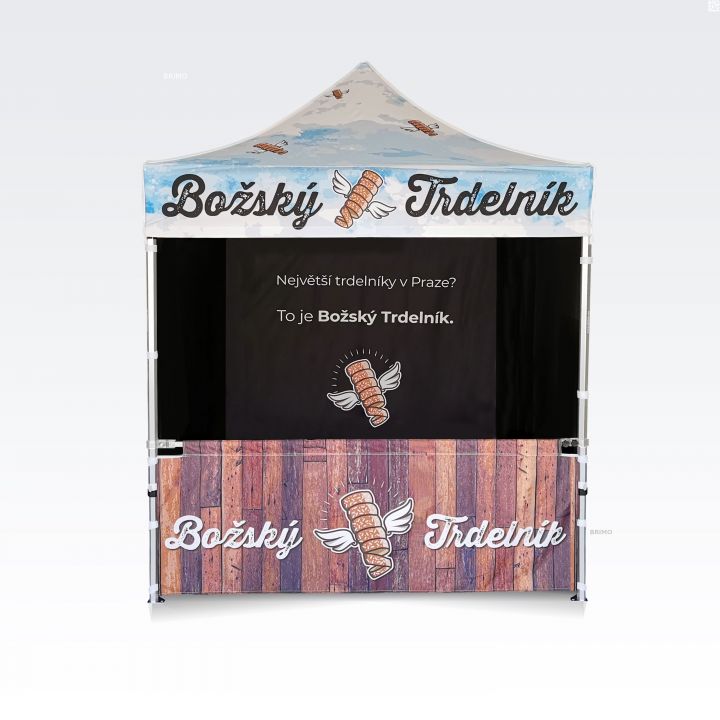 Slitstarkt partytält för marknader