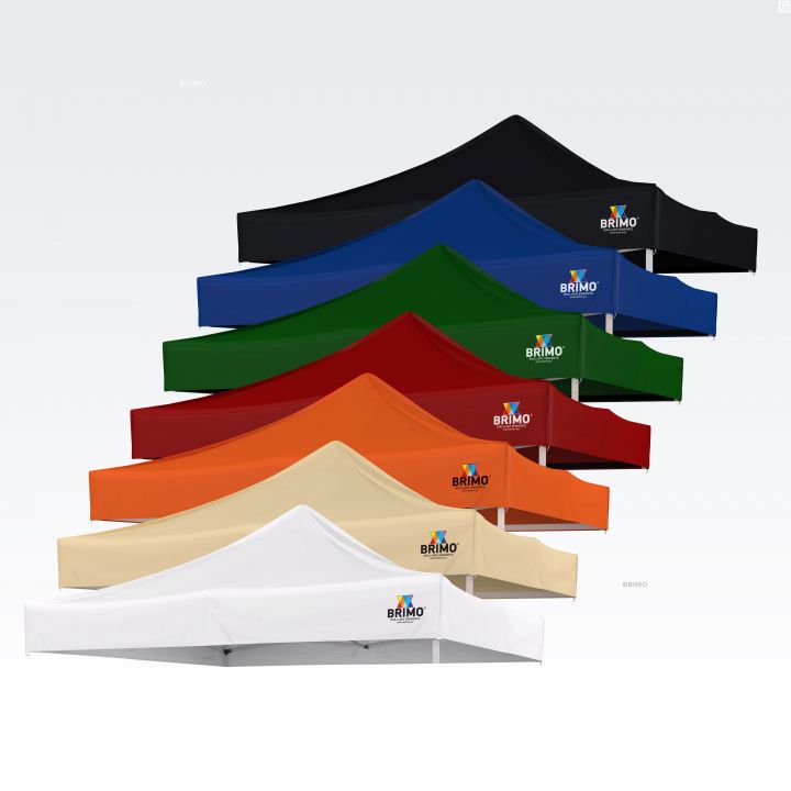 Ett tält för en bröllopsceremoni i naturen