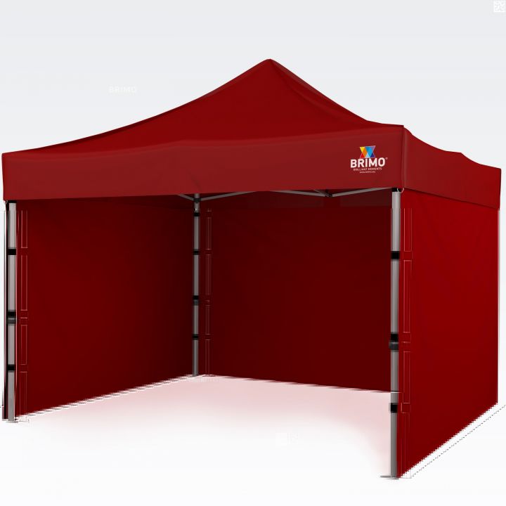 Tält för reklamevenemang med integrerat tryck