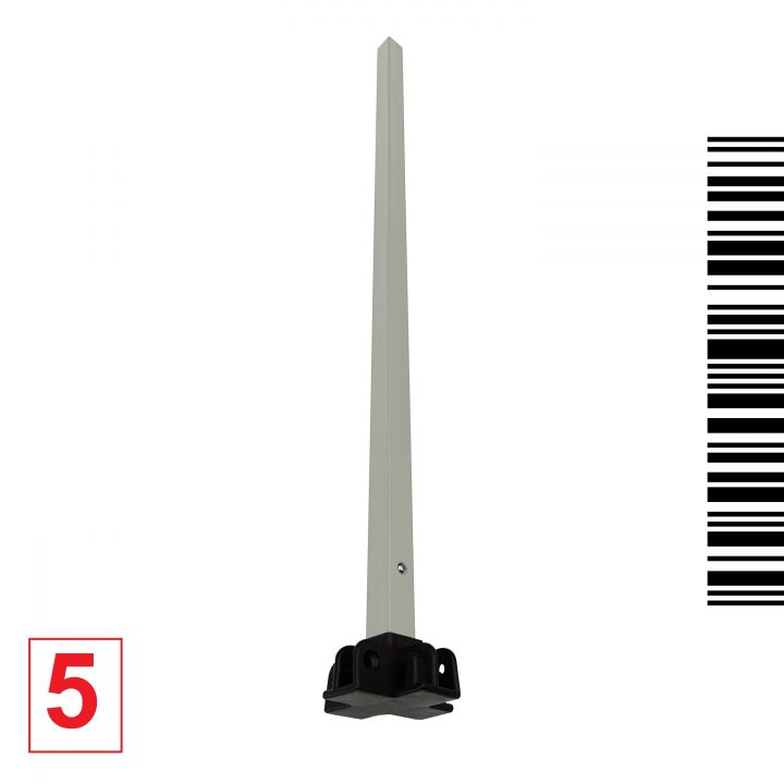 Fällbart tält med slitstark presenning