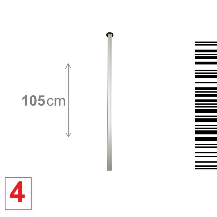 Fällbart tält för försäljning av produkter på marknader