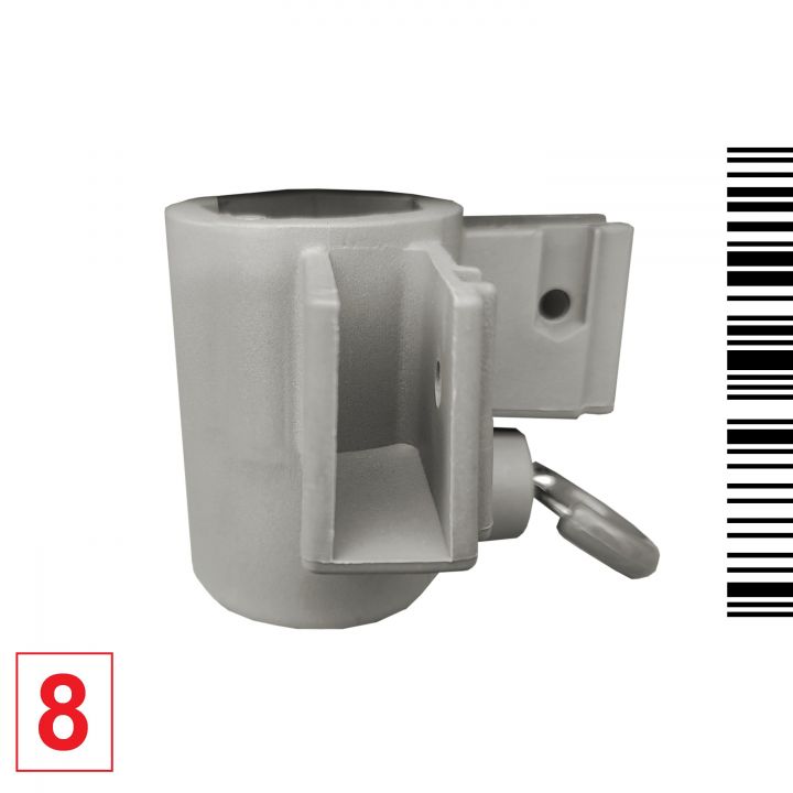 Hopfällbart tält med sidoväggar för skydd